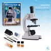 MIKROSKOP EDUKACYJNY LED 1200x DLA DZIECI ZESTAW NAUKOWY STEM